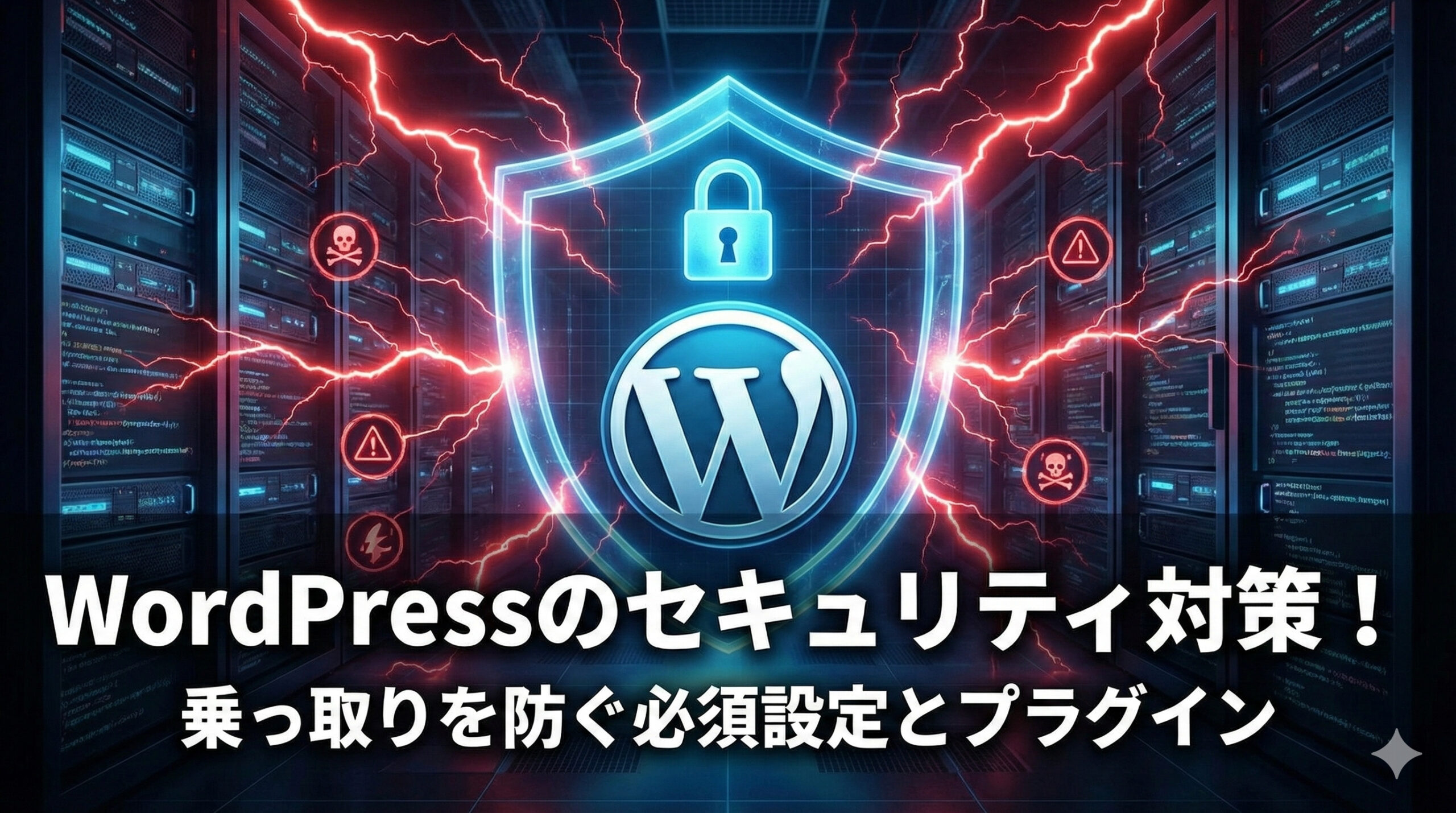 WordPressのセキュリティ対策！乗っ取りを防ぐ必須設定とプラグイン