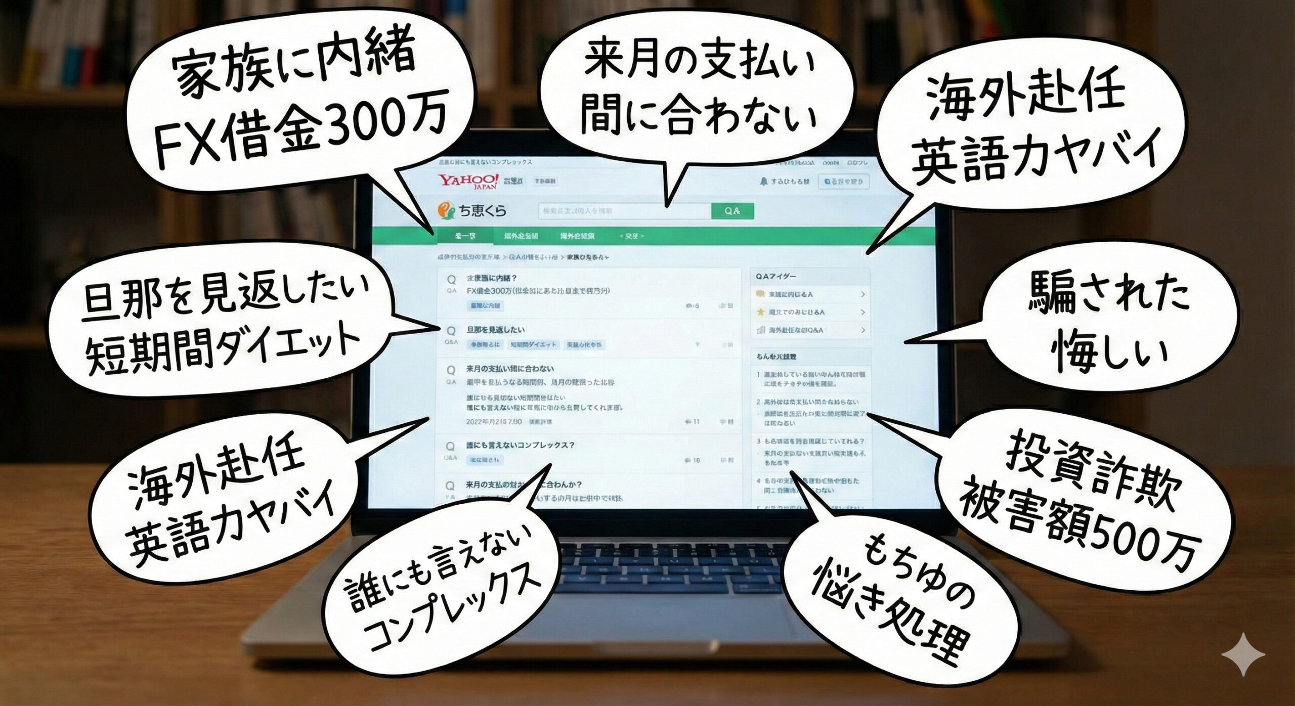 Q&Aサイトは宝の山！AIが答えられない「生々しい悩み」から逆算するキーワード選定術