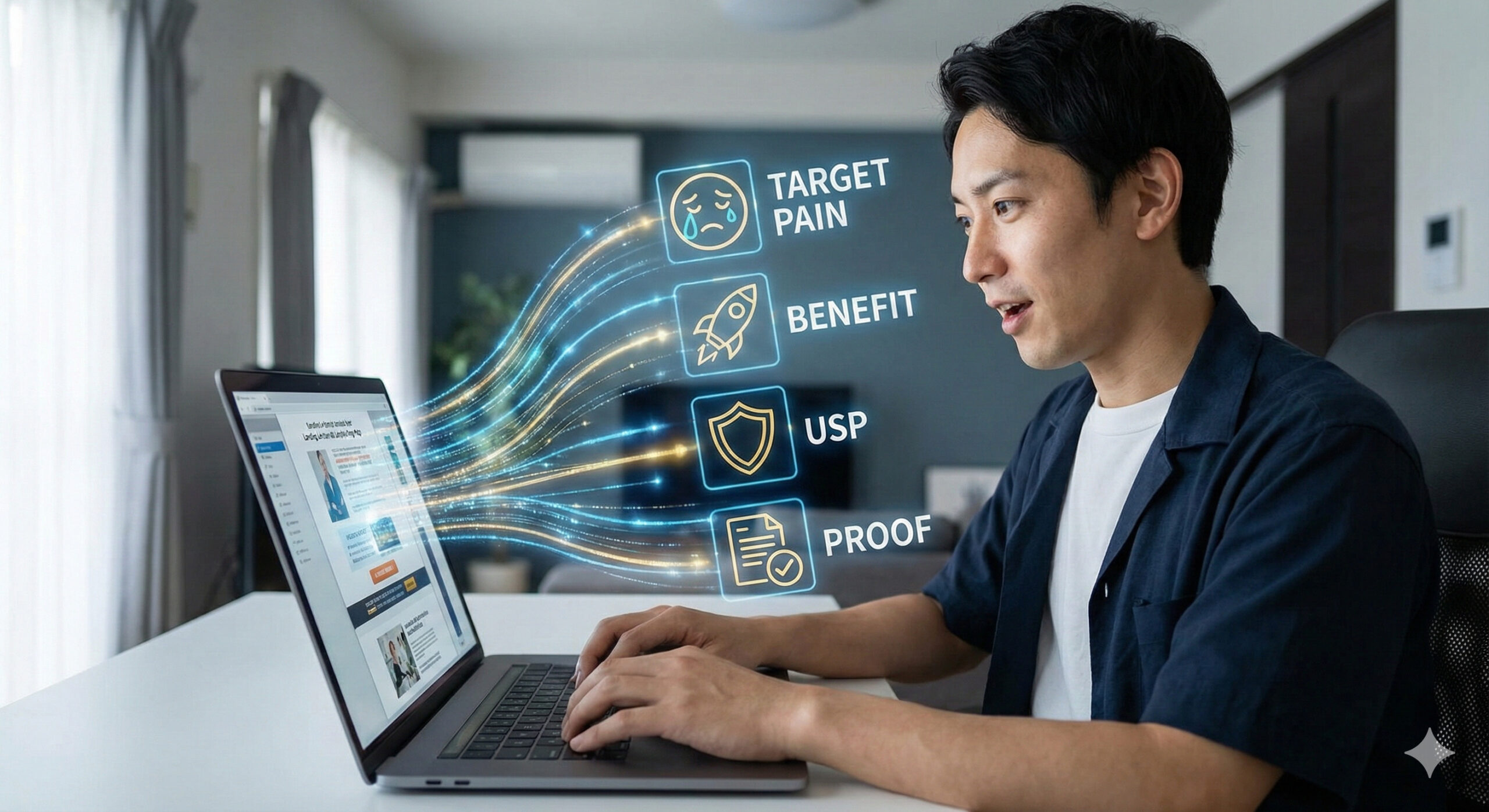 あの長いLPを読む必要なし？AIにセールスレターを読ませて「売れる訴求ポイント」を秒速で抽出する技