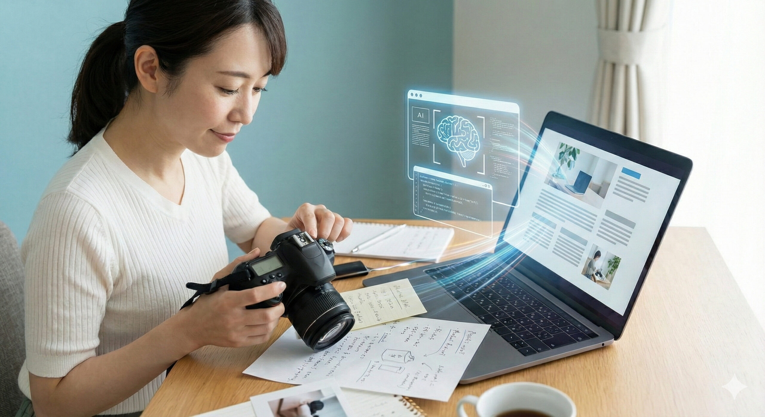 商品レビュー記事をAIで効率化！「体験談×AI」で説得力を高めるハイブリッド執筆術